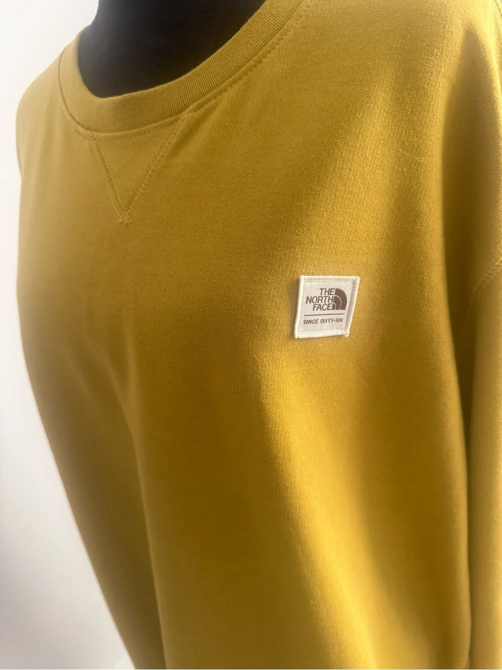 The North Face Men's Crewneck Sweatshirt in Mustard#A11